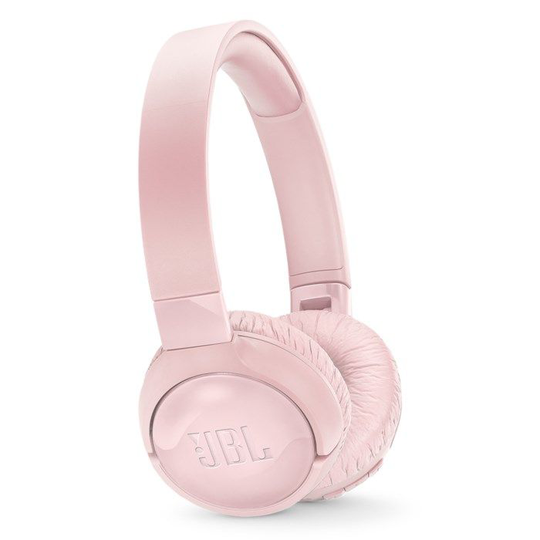JBL Tune 600BTNC Bluetooth-headset med aktiv støydemping Rosa