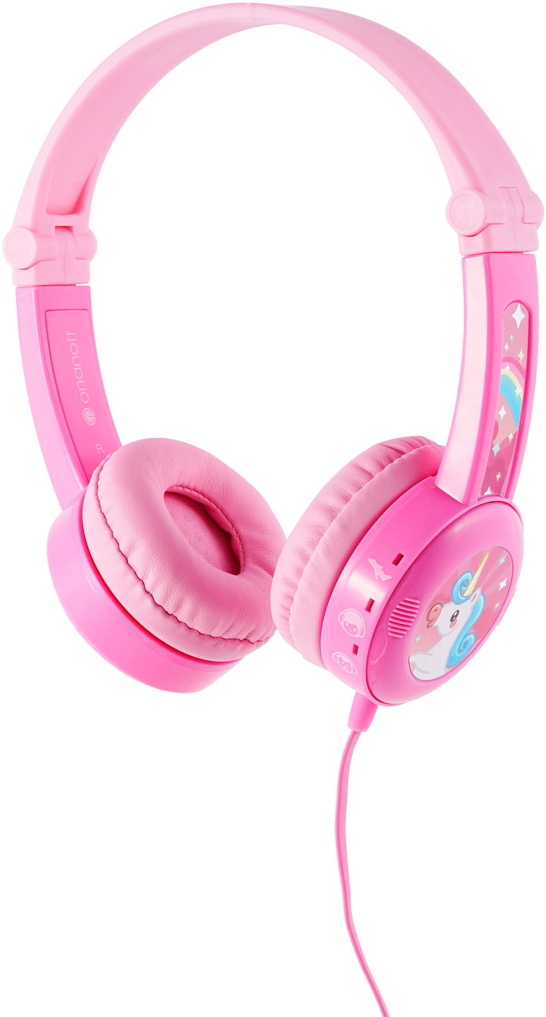 BuddyPhones Travel Hodetelefoner, Rosa