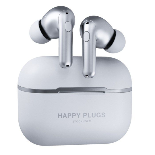 Happy Plugs Air 1 Zen Trådløse hodetelefoner Sølv
