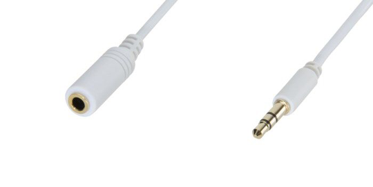 Skjøtekabel med 3,5 mm-kontakt 2,0 m