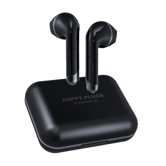 Happy Plugs Air 1 Plus Helt trådløse hodetelefoner Svart