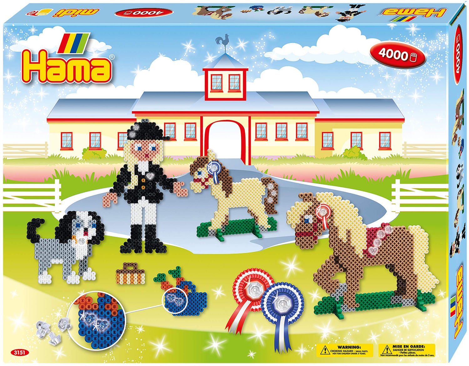 Hama Midi Presentask Ridskola 4000 St