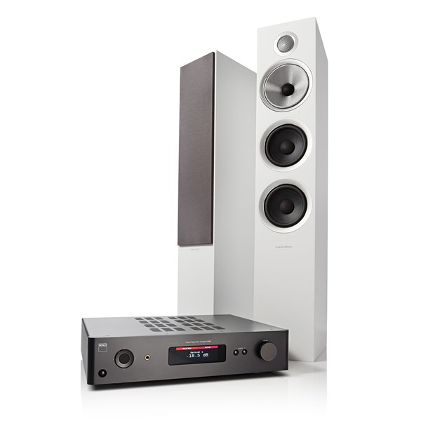 NAD C388 + Bowers & Wilkins 704 S2 Stereoanlegg