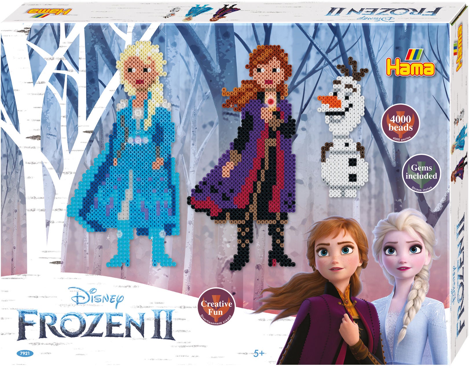 Hama Midi Gaveeske Disney Frozen 2 4000 stk