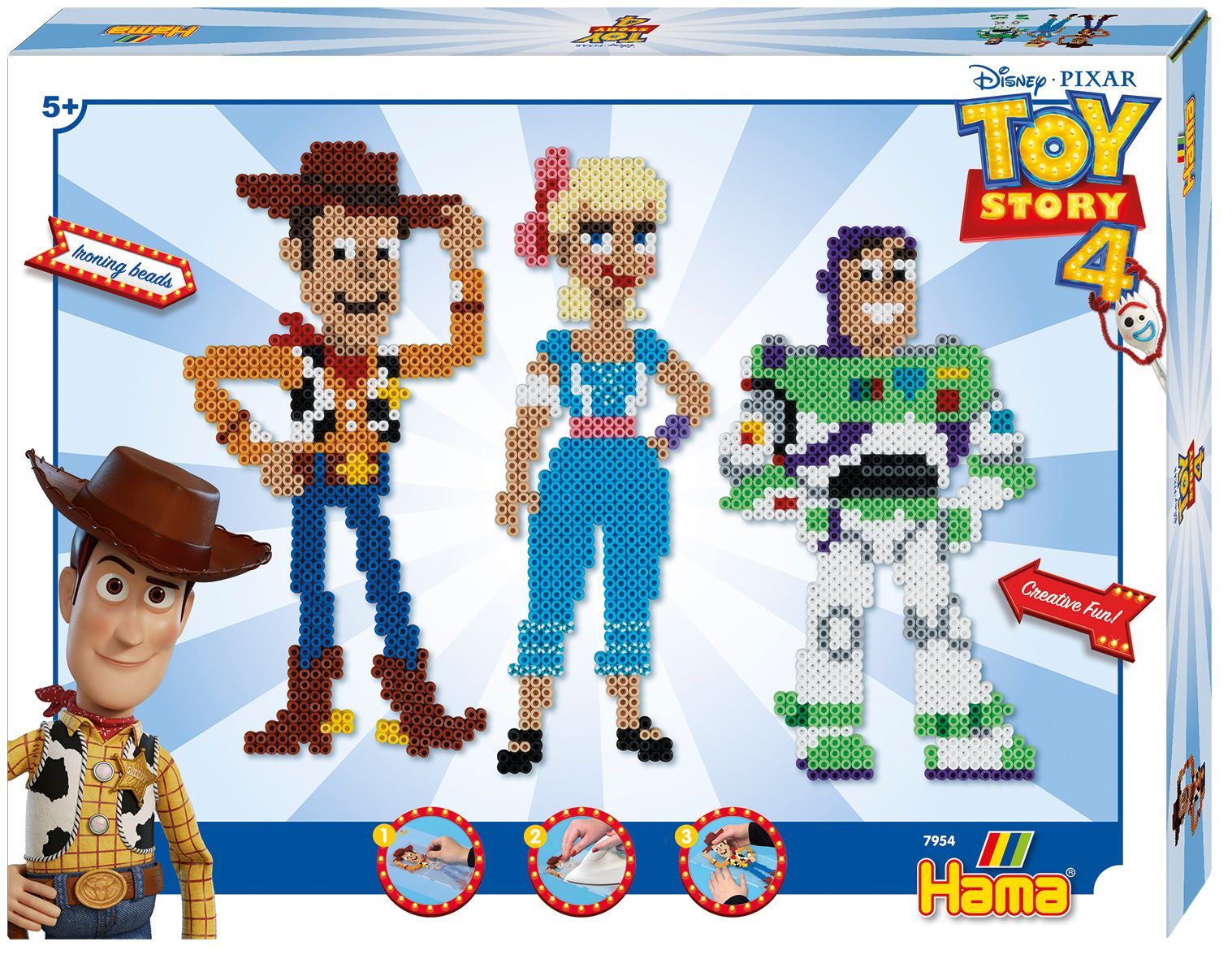Hama Midi Perler Stor Gaveeske Disney Toy Story 4 4000 stk