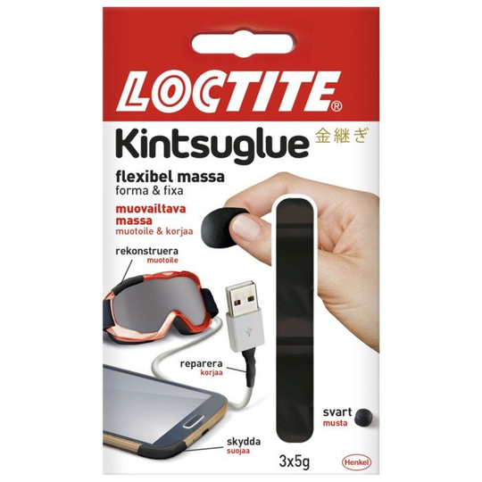 Loctite Kintsuglue Reparasjonsmasse Svart
