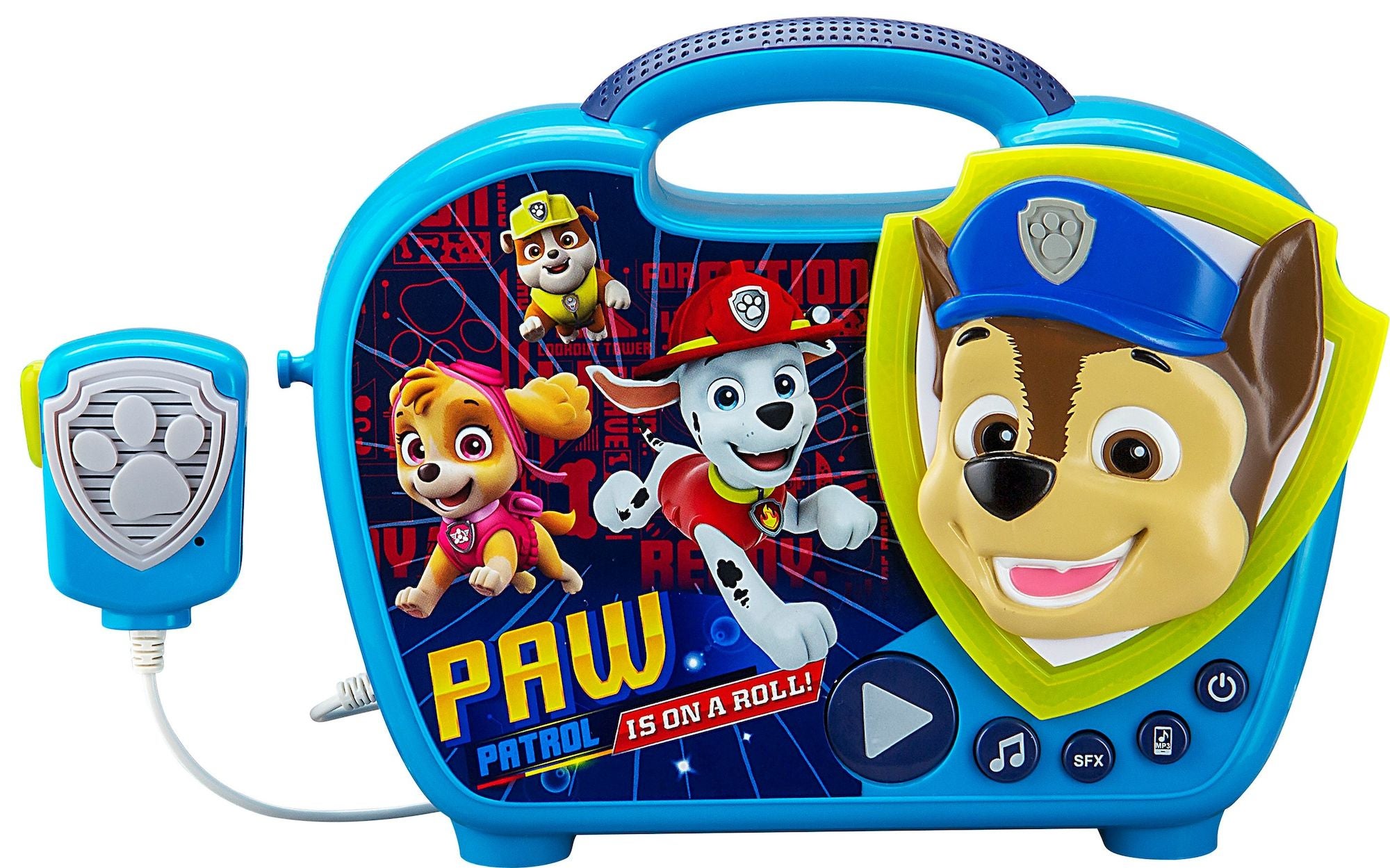 Paw Patrol Sing Along Boombox, Blå