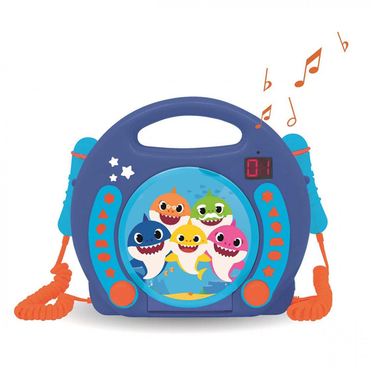 BabyShark Karaokemaskin, Blå