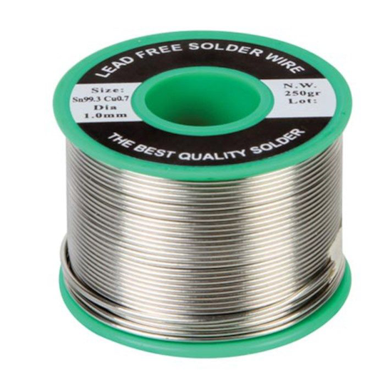 Luxorparts Pro Blyfritt loddetinn 0,5 mm 250 g