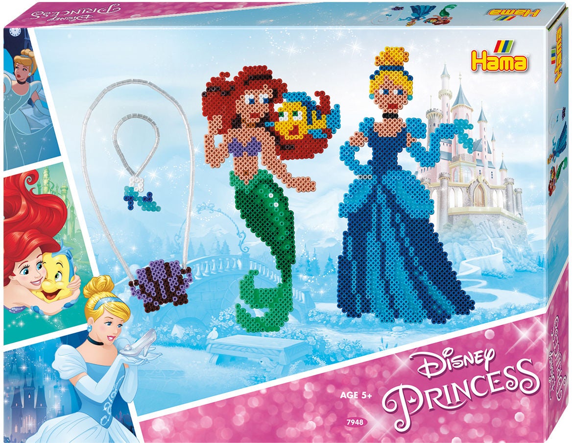Hama Midi Gaveeske Disney Princess 4000 stk