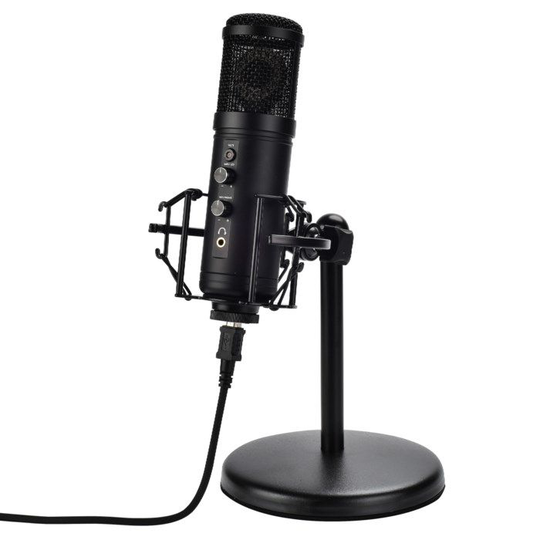 Nikabe M-5 Studiomikrofon med bordstativ