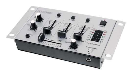 3-kanals miksebord