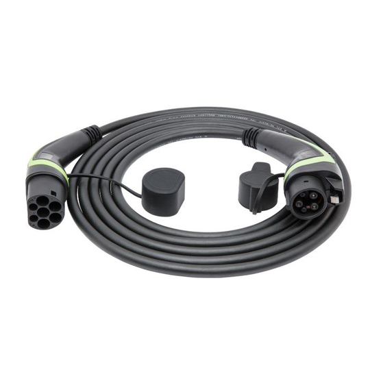 Luxorparts PHEV Type 1 Ladekabel for elbil 7,4 kW 1-faset 5 m