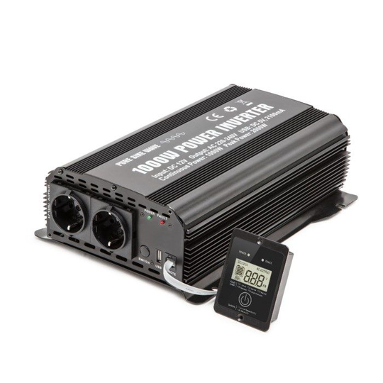 Luxorparts Vekselretter med ren sinuskurve 1000 W