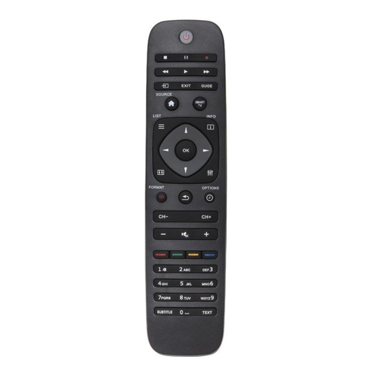Luxorparts Fjernkontroll for Philips-TV