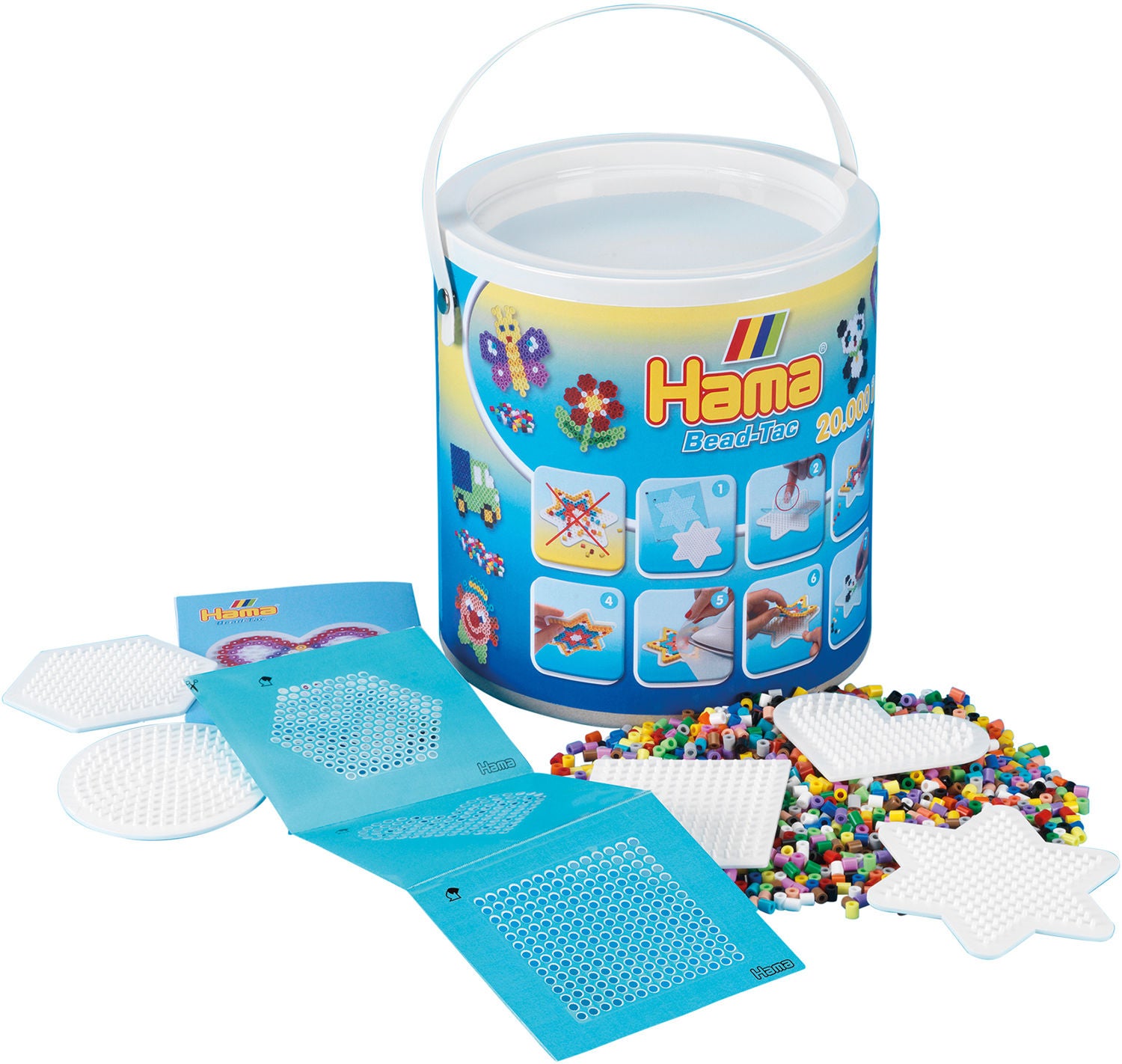 Hama Perler Med Peagboards Og Perleboks