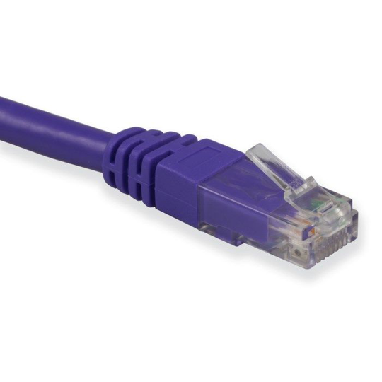 Luxorparts UTP-nettverkskabel Cat. 6 Lilla 0,5 m