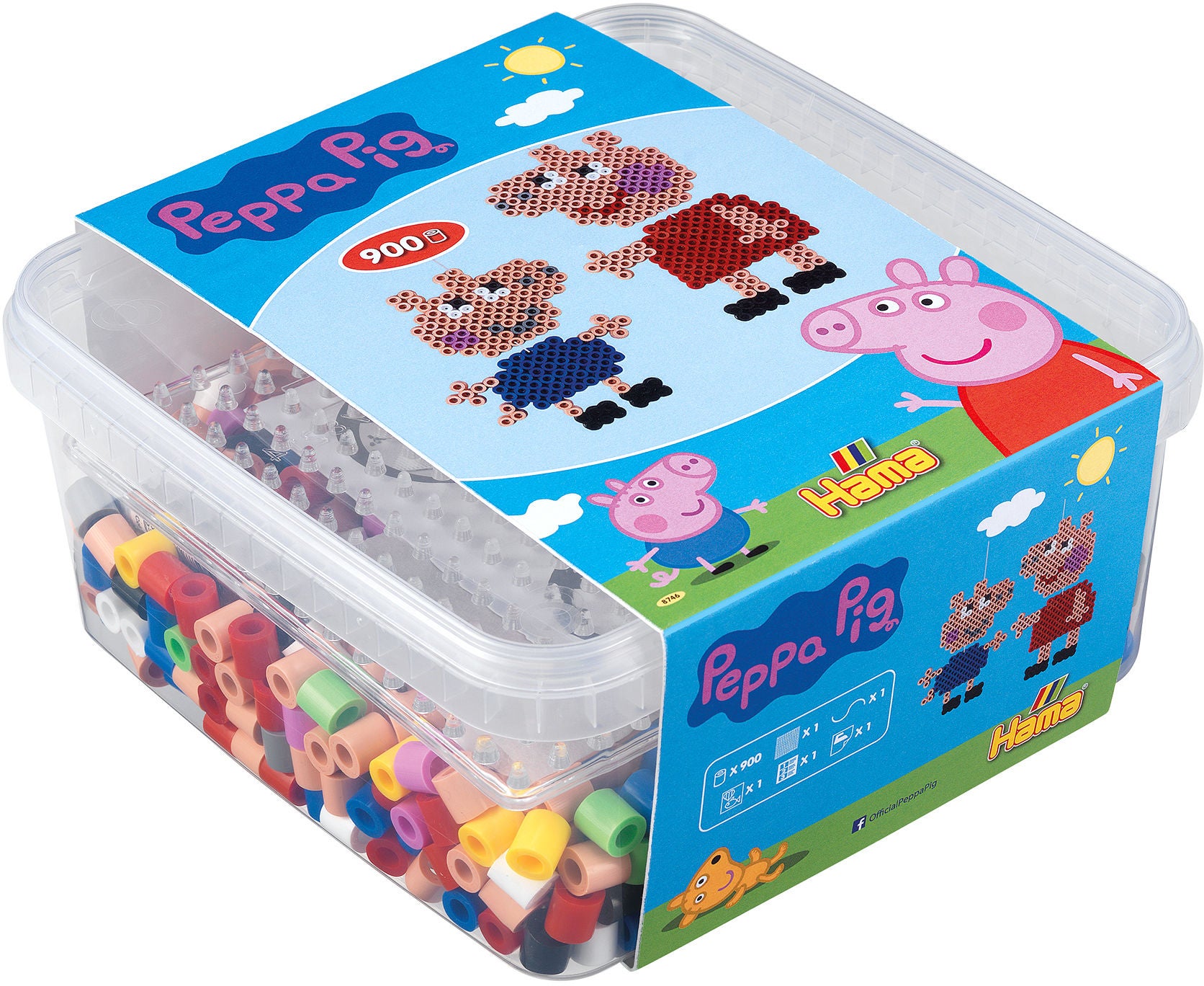HAMA Peppa Gris Perlesett 900