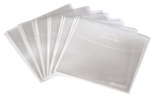 Hama CD/DVD-lomme med lokk, 50-pk.