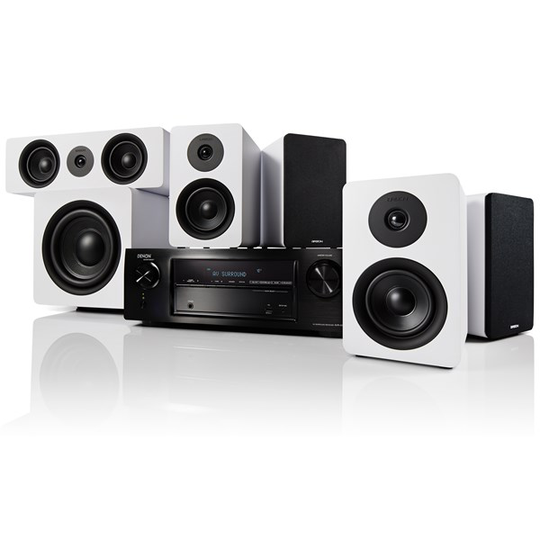 Denon AVR-S650H + Argon Audio ALTO Surround 5.1 Hjemmekinoanlegg