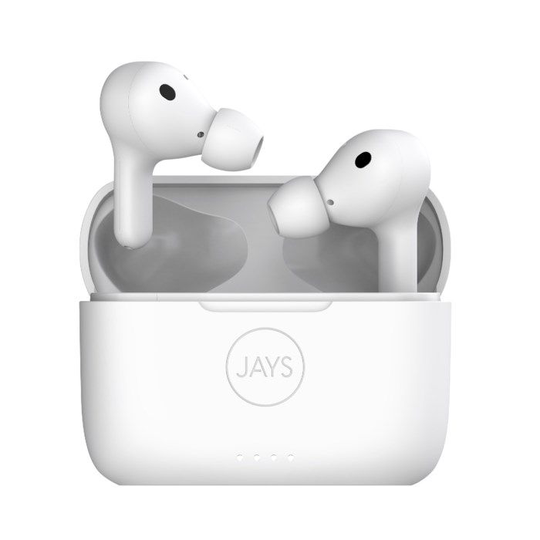 Jays t-Seven Helt trådløse hodetelefoner Hvit