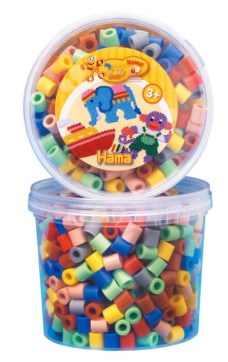 Hama Maxi Perler 600 stk Mix 69
