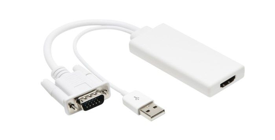 Luxorparts Adapter VGA til HDMI med lyd