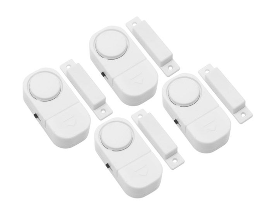 Luxorparts Vindus- og døralarm 4-pk.