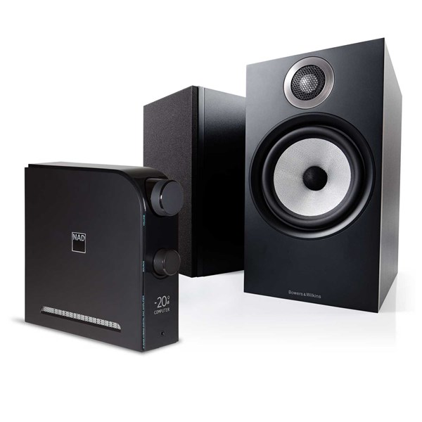 NAD D3045 + B&W 606 Forsterker med Bluetooth