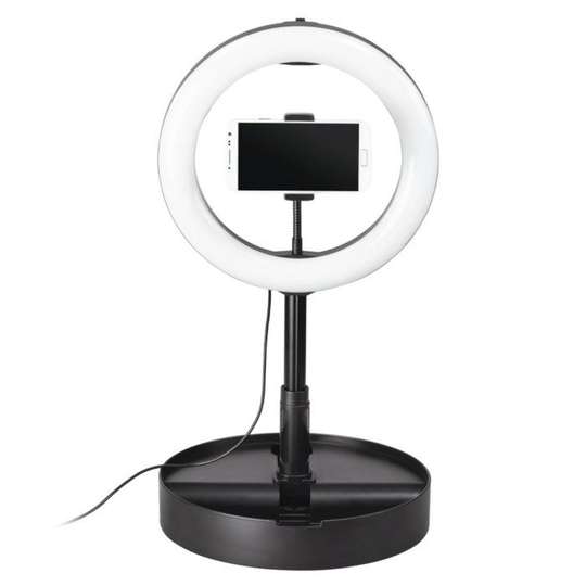 Hama Spotlight Foldup 10,2” Selfie-lampe med mobilholder