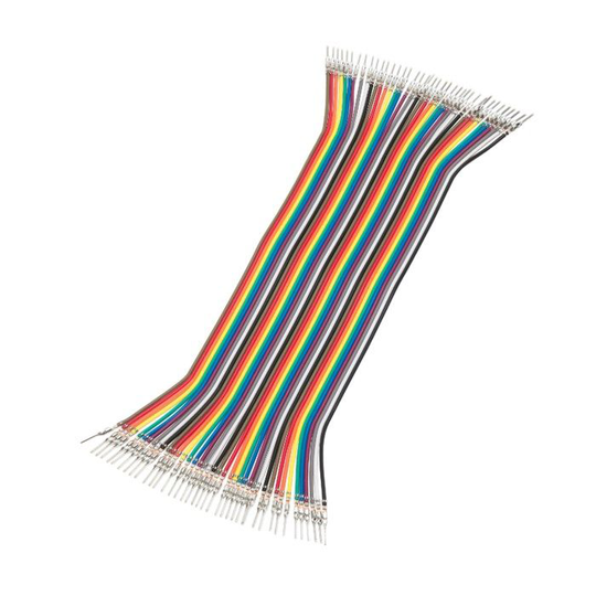 Luxorparts Koblingskabel med Quick-click hann-hann 20 cm