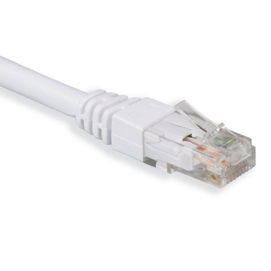 Luxorparts UTP-nettverkskabel Cat. 6 Hvit 0,5 m