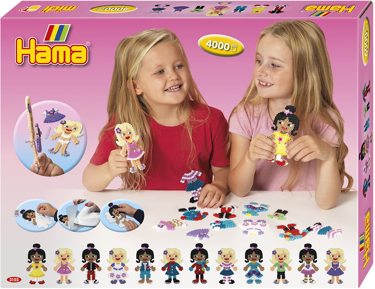 Hama Midi Gaveeske Fashion Dress Up 4000 stk