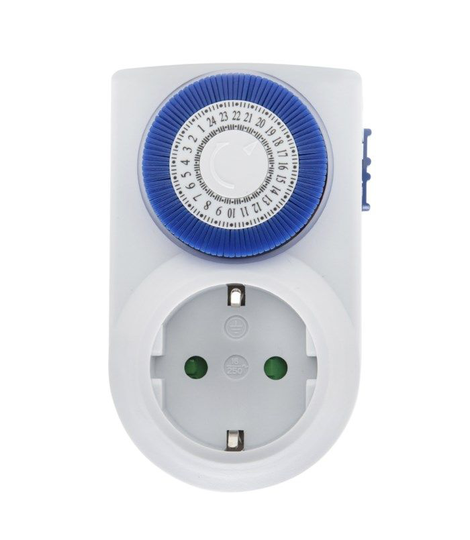 Luxorparts Tidsbryter 24 t jordet 2-pk.