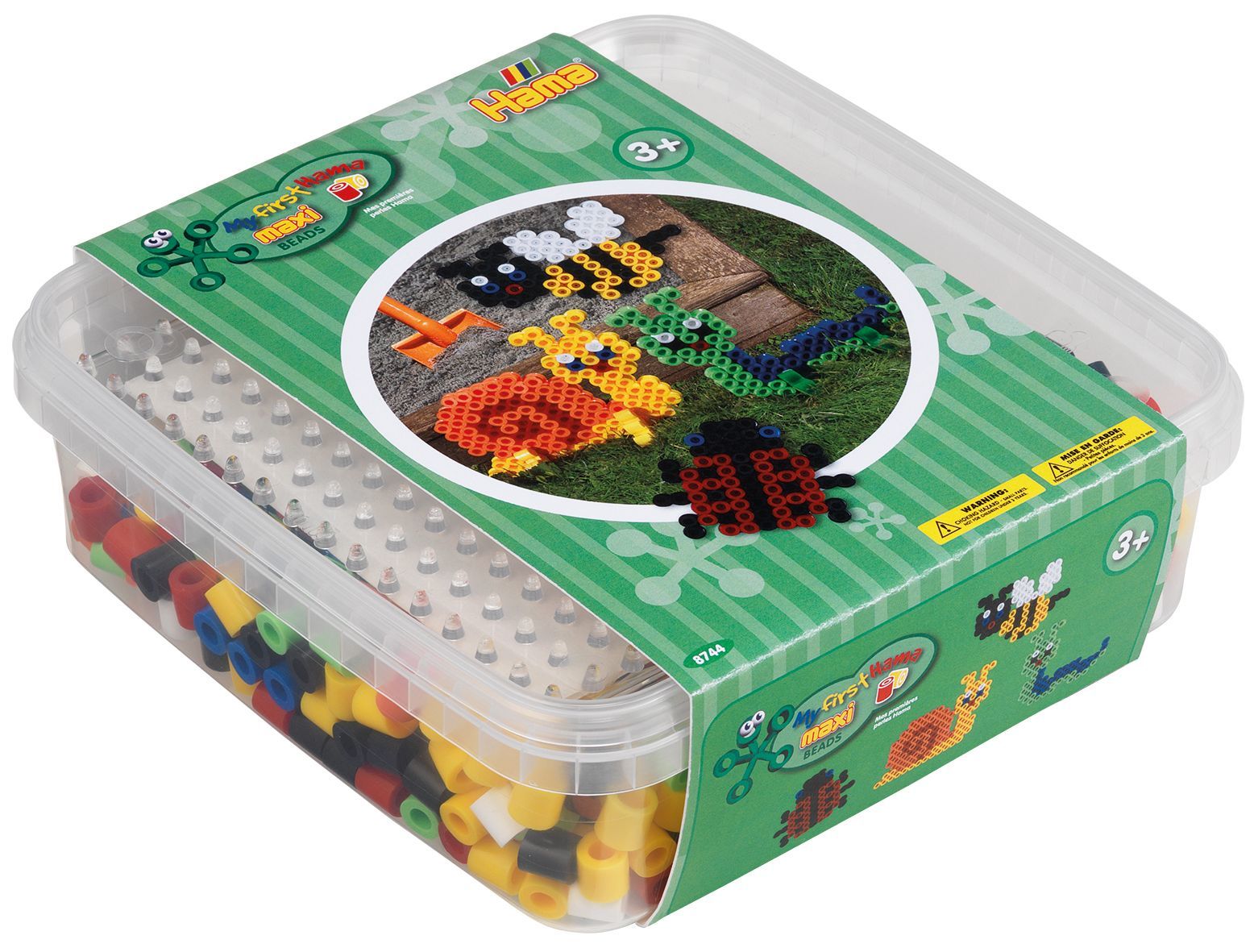 Hama Maxi Perler Boks Insekter, 600 stk