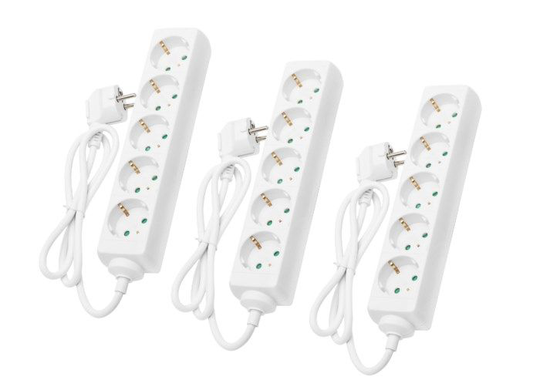 Luxorparts Grenuttak 5-veis 3-pk.