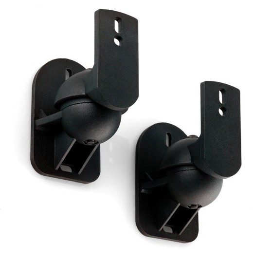Luxorparts Høyttalerfeste 2-pk. Svart