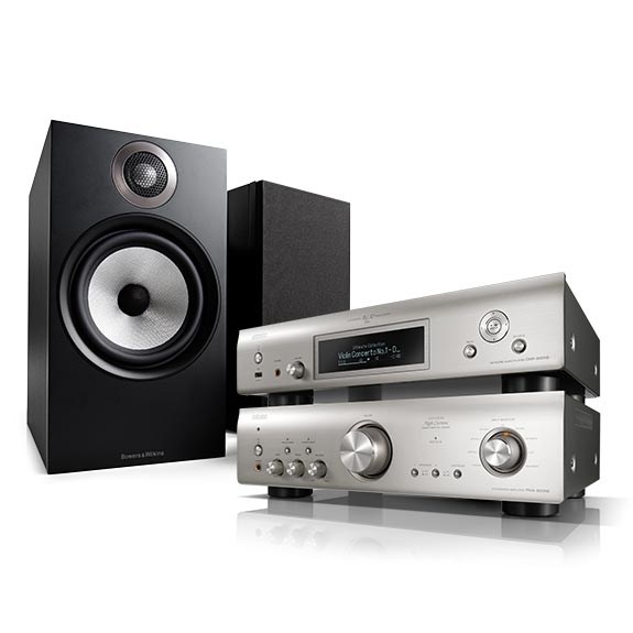 Denon DNP-800NE + PMA-800NE + B&W 606 Stereoanlegg