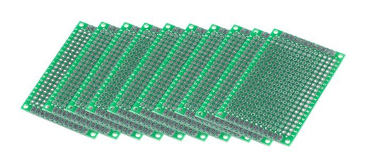 Luxorparts Eksperimentkort 40x60 mm 10-pk.