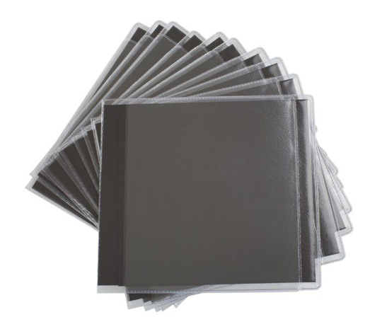 CD-lomme dobbel med karbonpapp 25-pk.