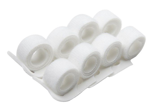 Luxorparts Kabelsamler 8-pk. Hvit