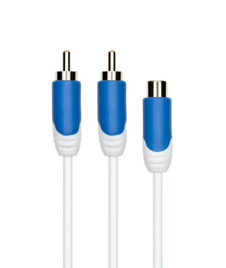 Luxorparts Blueconn RCA-adapter 2 x hannkontakter