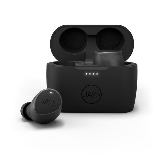 Jays m-Seven Trådløst headset Grå/Svart