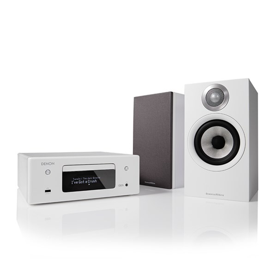Denon CEOL N10 + Bowers & Wilkins 607 S2 Stereoanlegg