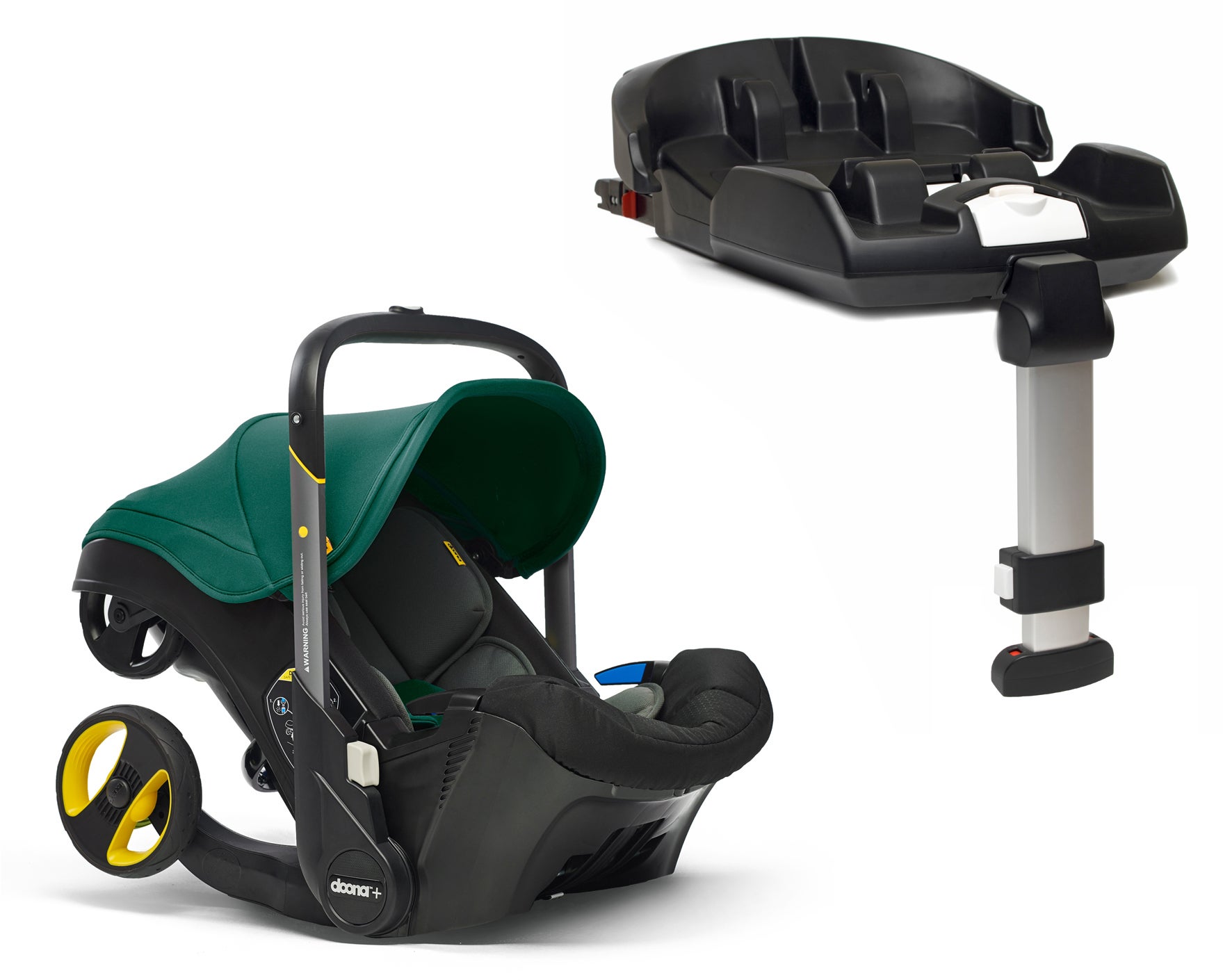 Doona+ Babybilstol inkl. Doona+ Isofixbase, Racing Green