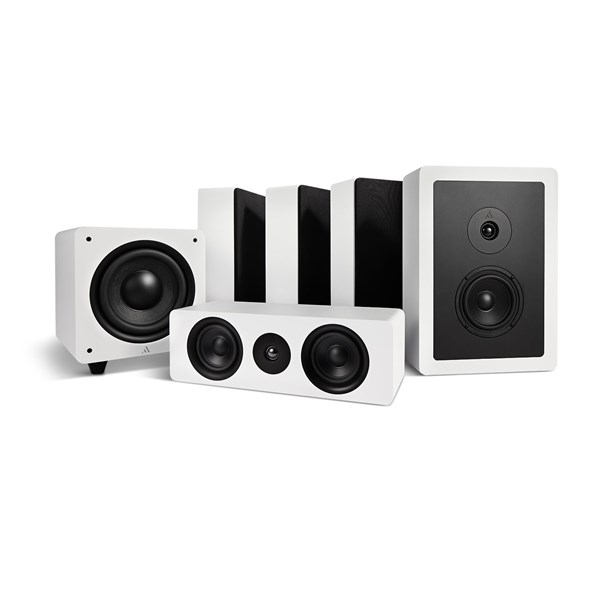 Argon Audio ALTO5WALL + ALTO C MK2 + BASS8 MK2 – 5.1 Høyttalersystem