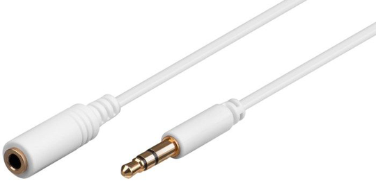 Skjøtekabel med 3,5 mm-kontakt 0,5 m