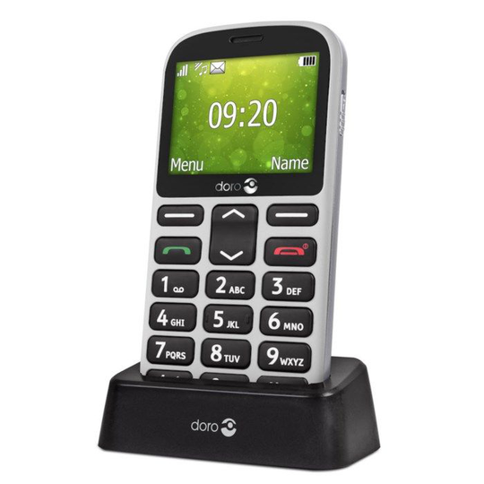 Doro 1362 Mobil med kamera Hvit