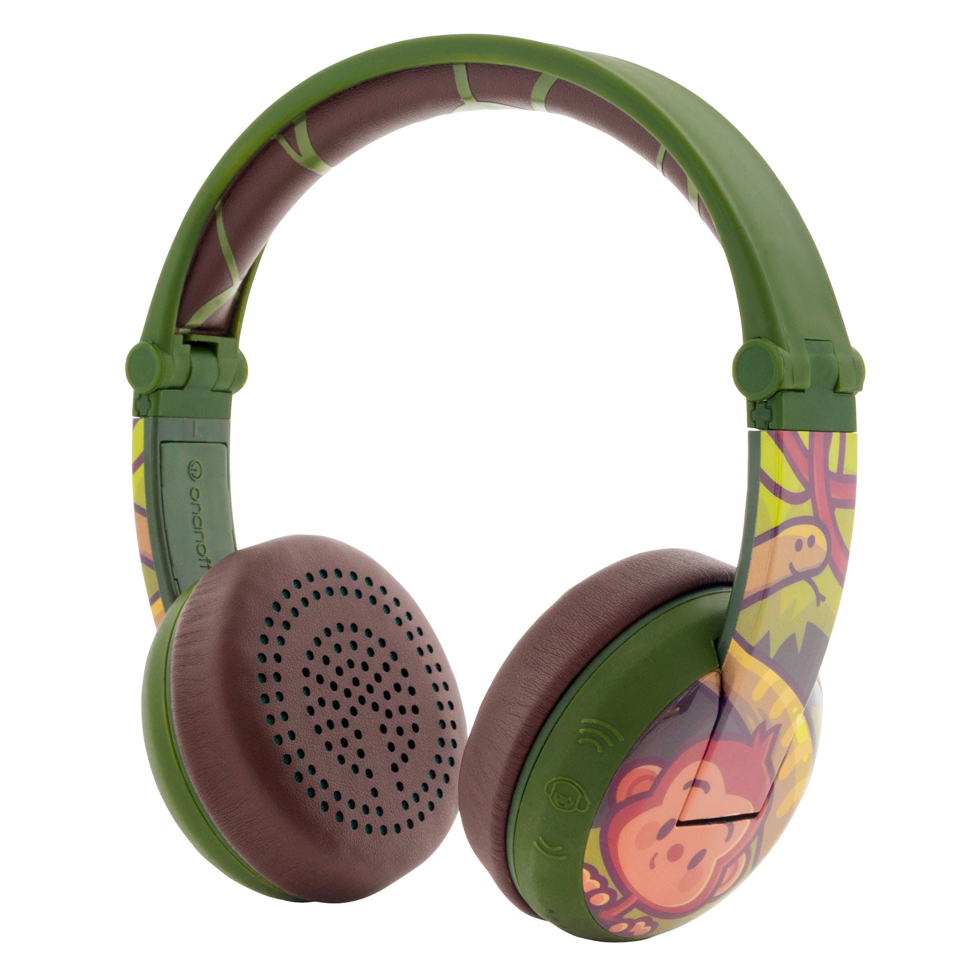 BuddyPhones Wave Hodetelefoner, Monkey Grønn