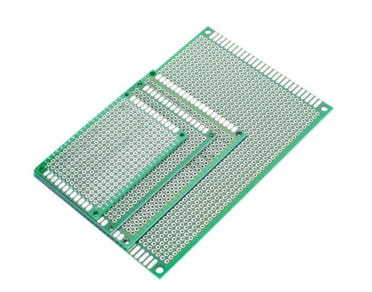 Luxorparts Eksperimentkort ulike størrelser 4-pk.